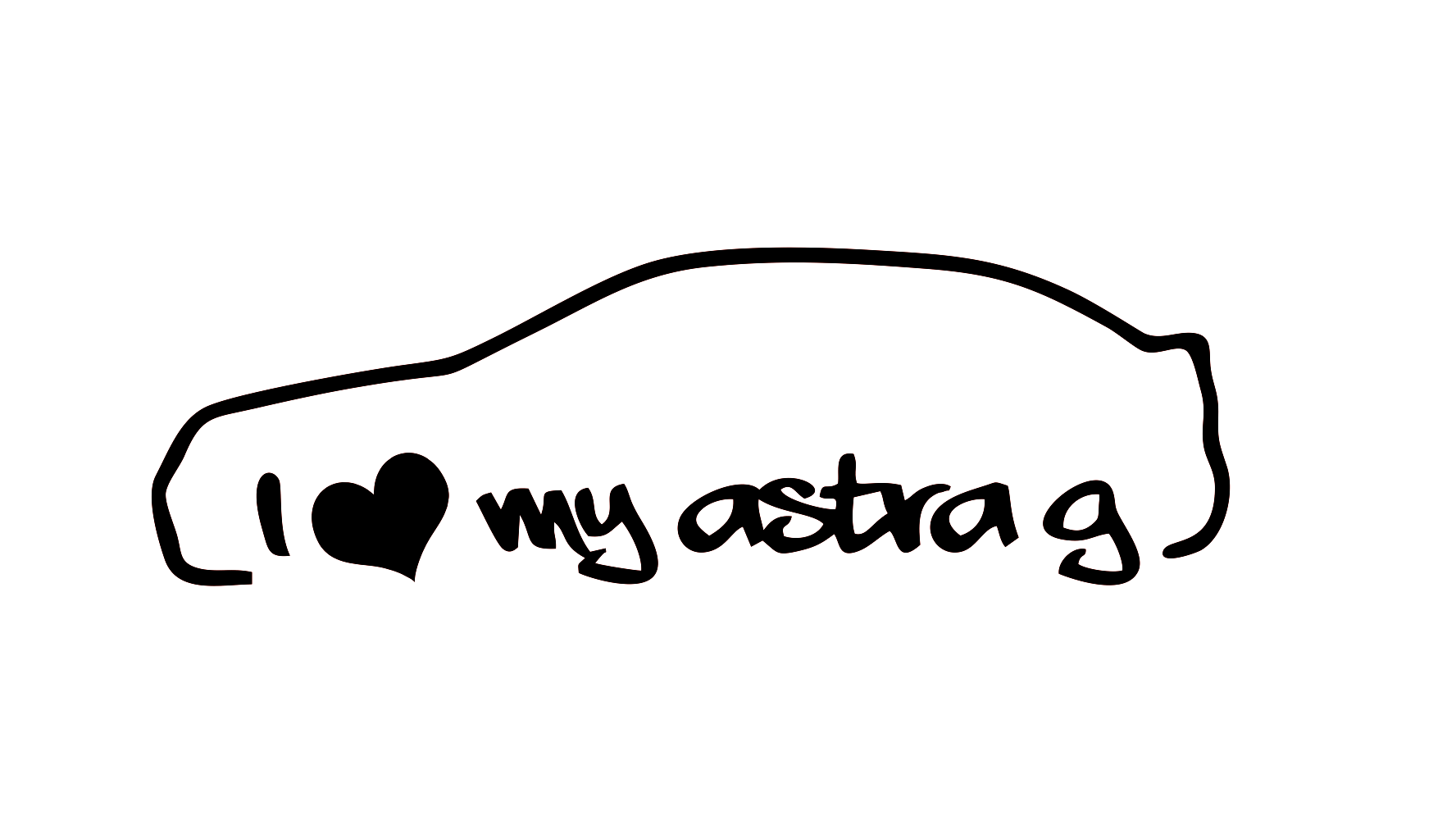 Theiss Druck - I Love my Astra G