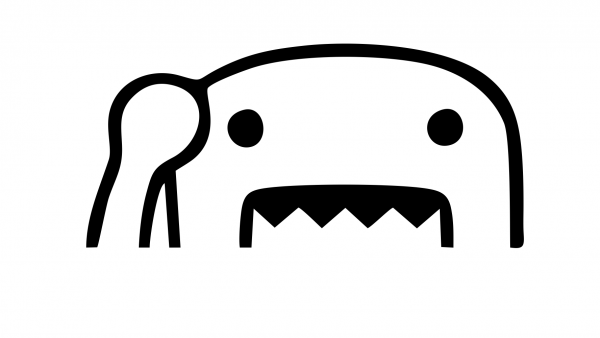 Domo Kun Hiding