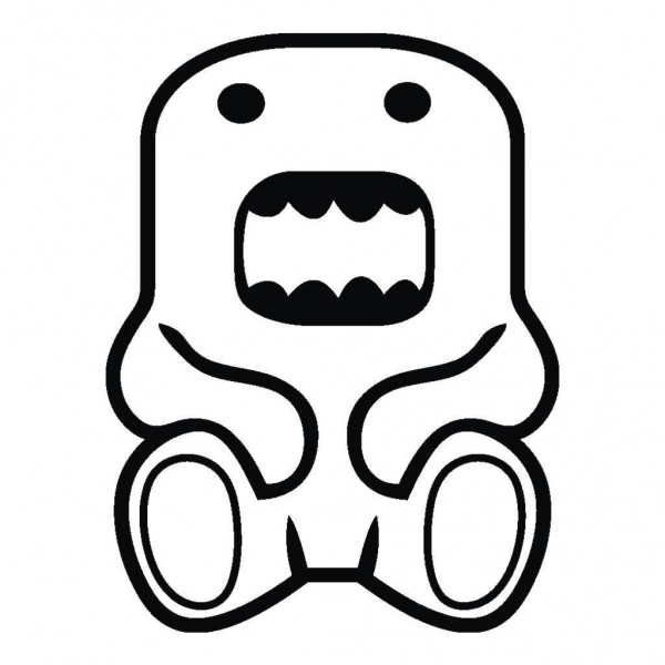 Domo Kun Sitting