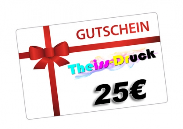 Gutschein über 25 EUR