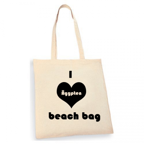 i Love Beach bag