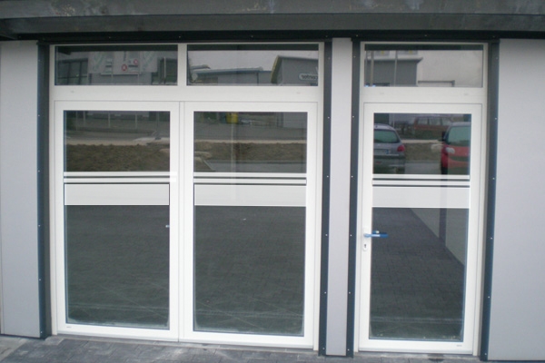 Milchglas dreifach Balken