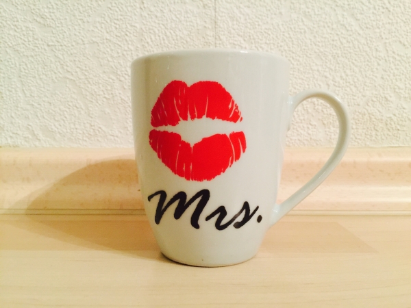 Mr & Mrs set Tassen