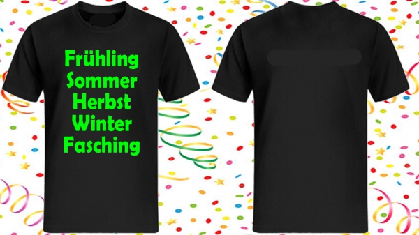 Frühling Sommer Herbst Winter Fasching