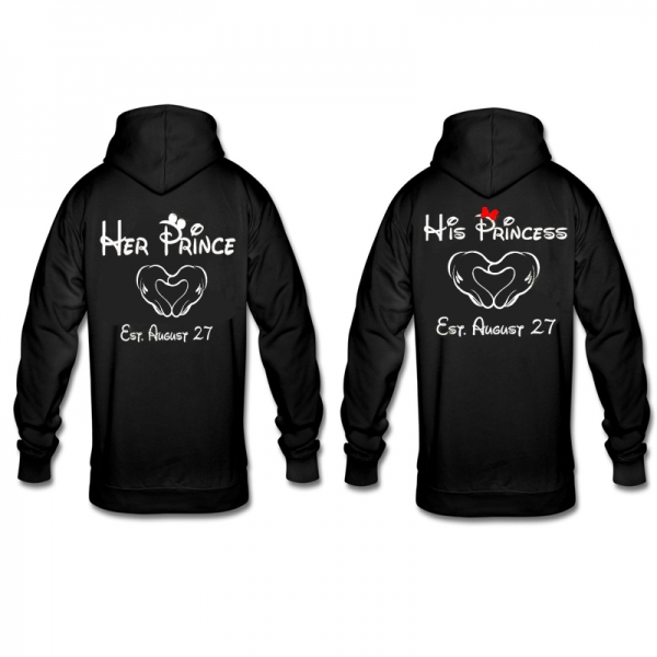Her Prince  His Princess Pullover