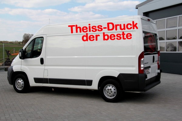 Beschriftung zweizeilig
